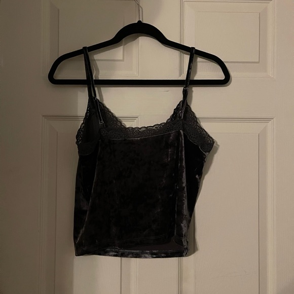 Velvet Like Tank Top - Picture 2 of 2